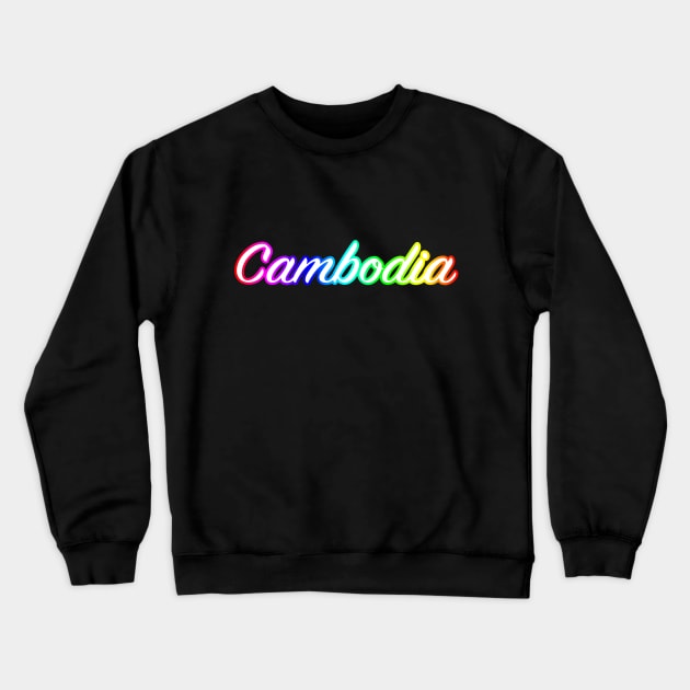 Cambodia Crewneck Sweatshirt by lenn